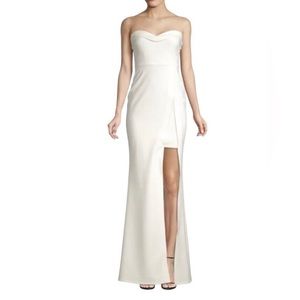 Likely Ella strapless sweetheart mermaid white gown